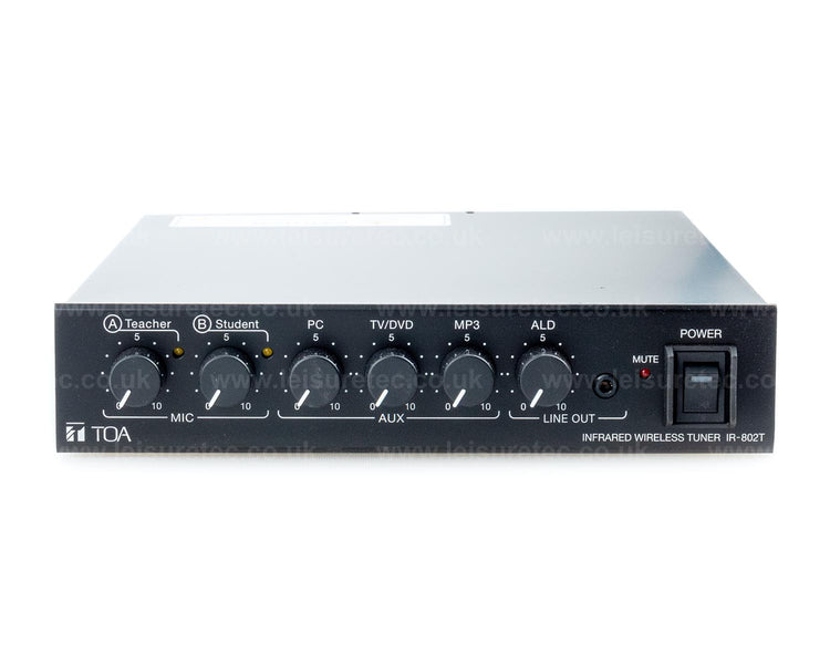 TOAIR802T - TOA IR 802T TeachIR IR Wireless Tuner or Mixer for IR820SP Image 1