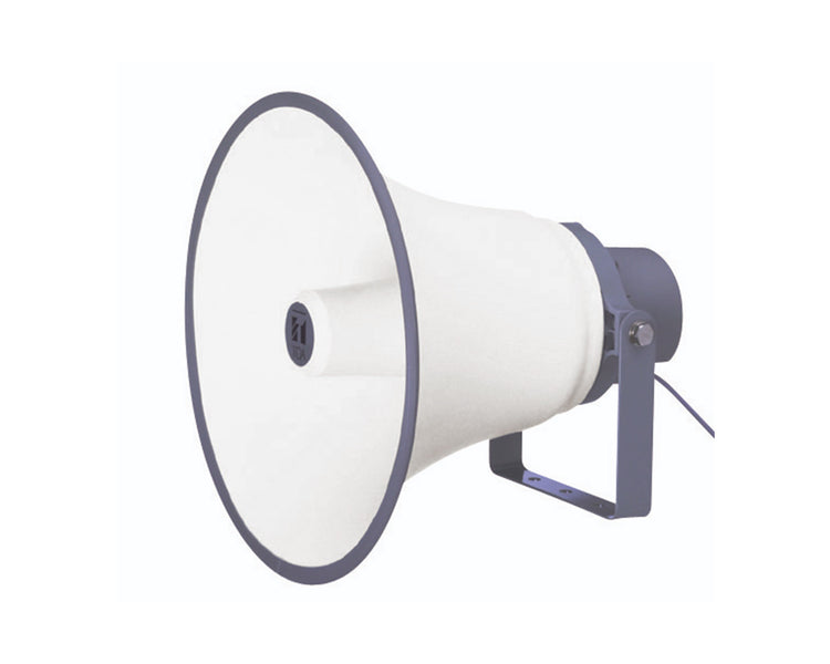 TOATC615M - TOA TC615M 15W 100V Flared Horn Speaker IP65 Rated Off White Image 1