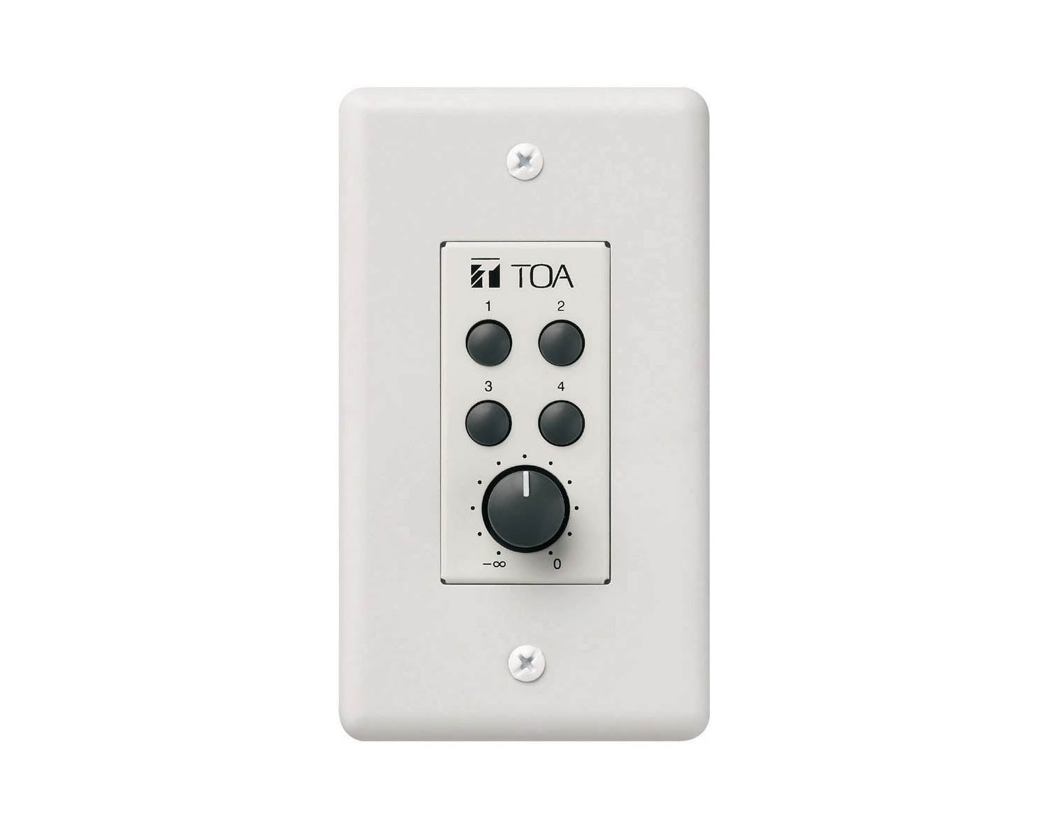 TOAZM9002 - TOA ZM9002 M9000 Series Remote Panel Four Button & V or C Image 1
