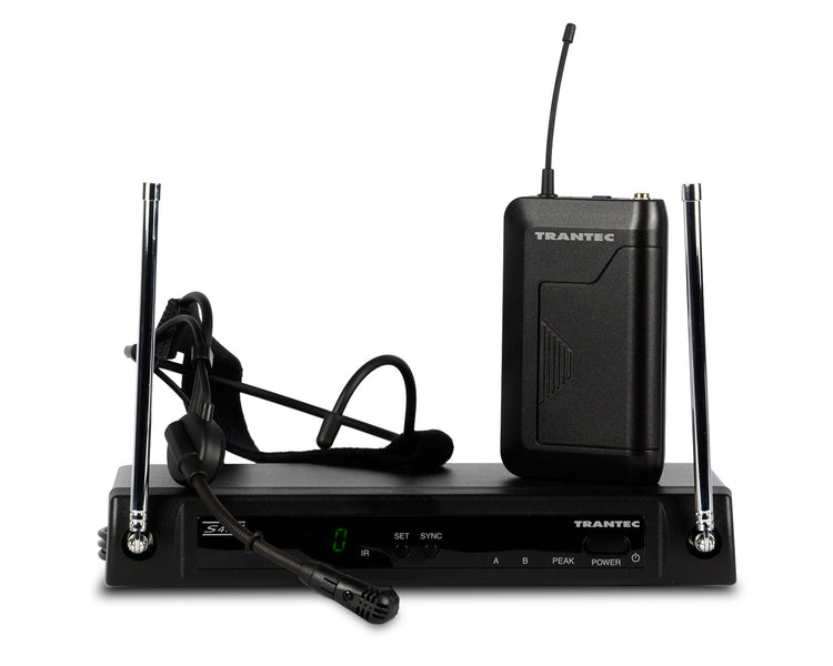 TRAS404W - Trantec S4.04W UHF Headworn System with HM66 Headmic and AB1000 CH70 Image 1