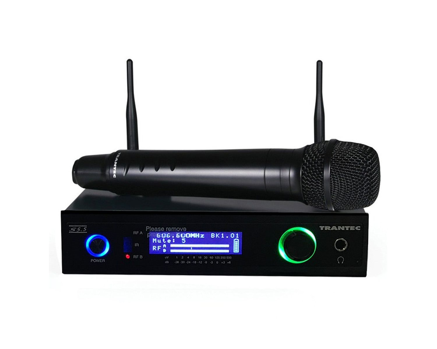 TRAS55HD38 - Trantec S5.5HD True Diversity Handheld Dynamic System 24Ch CH38 41 Image 1