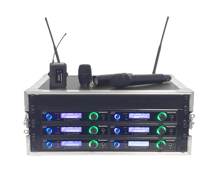 TRAS55LR6W - Trantec S5.5L RACK6 S5.5 CH38 41 (x6) Racked Excluding Rem Ant Kit Image 1