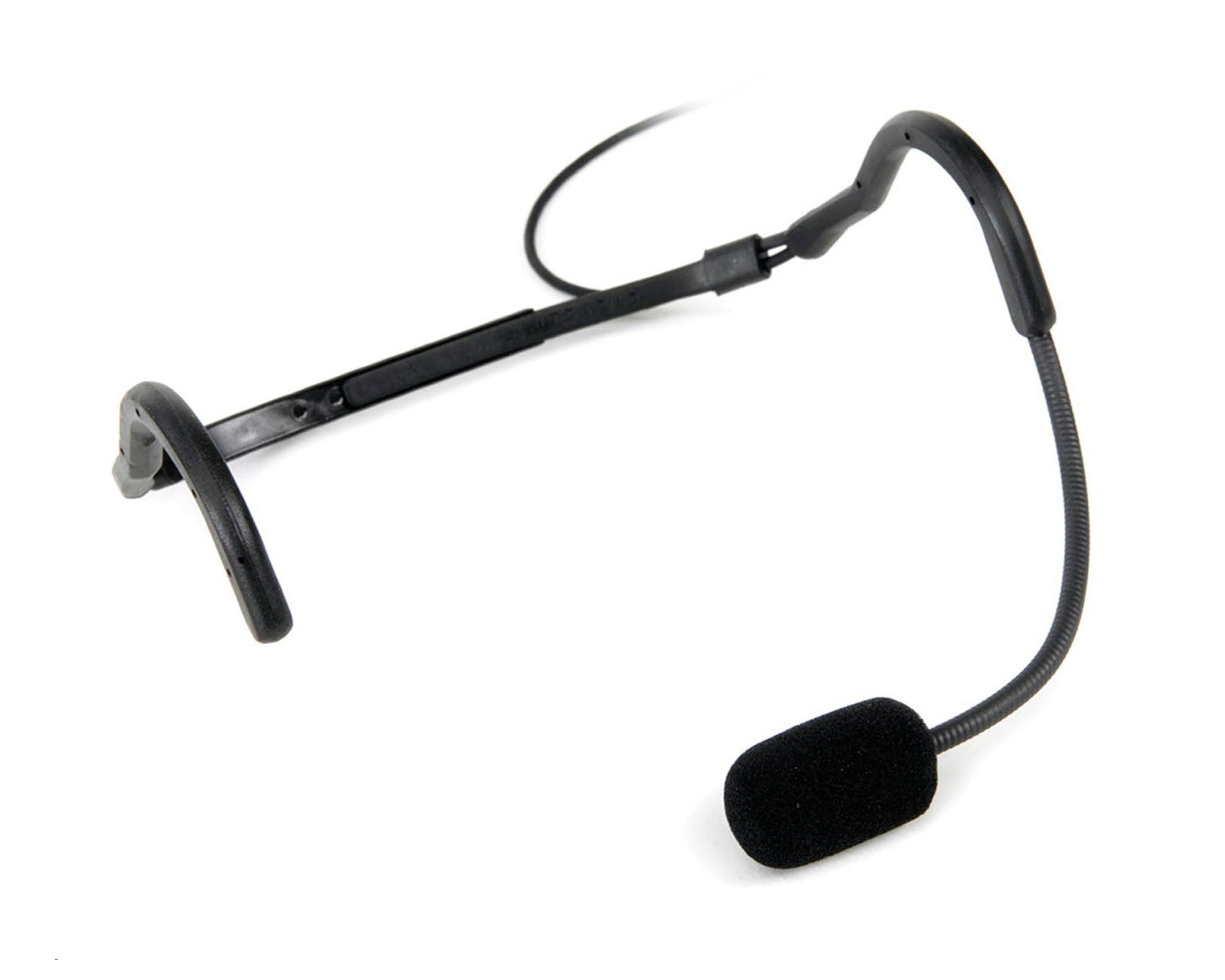 TRAX66BK - Trantec X66BK (HM66) Supercardioid Headmic Black (4 Pin Mini XLR) Image 1