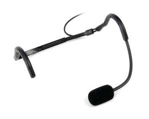 TRAX66BK - Trantec X66BK (HM66) Supercardioid Headmic Black (4 Pin Mini XLR) Image 1