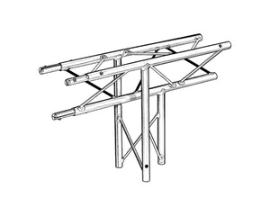 TRI1TJ34 - Trilite by OPTI 100 Truss Junct 3 Way 90degree Apex Down Image 1