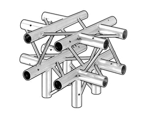 TRI2QJ590 - Trilite by OPTI 200 Quad Junction 5 Way 90degree Universal Image 1