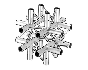 TRI2QJ690 - Trilite by OPTI 200 Quad Junction 6 Way 90degree Universal Image 1