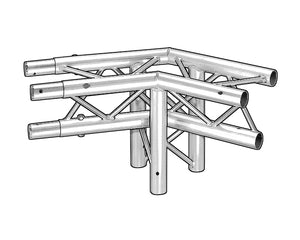 TRI2TJ3135D - Trilite by OPTI 200 Truss Junct 3 Way 135degree Apex Down Image 1
