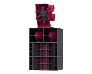VOIAIRAR - Void Acoustics Air Array 4x12inch Sculpted Loudpeaker 4x3inchMF or 6x1inchHF 3600W Red Image 4