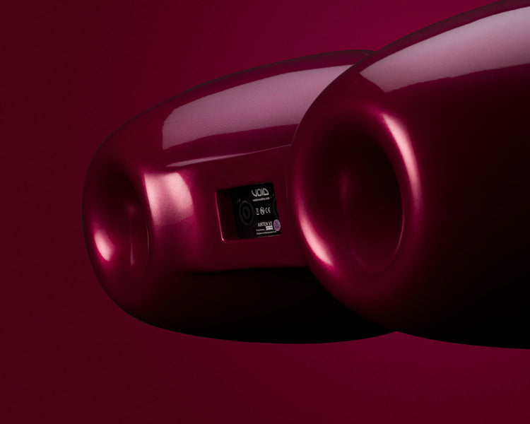 VOIAIRTVR - Void Acoustics Airten V3 2x10inch Sculpted Surface Mount Speaker 500W Red Image 4