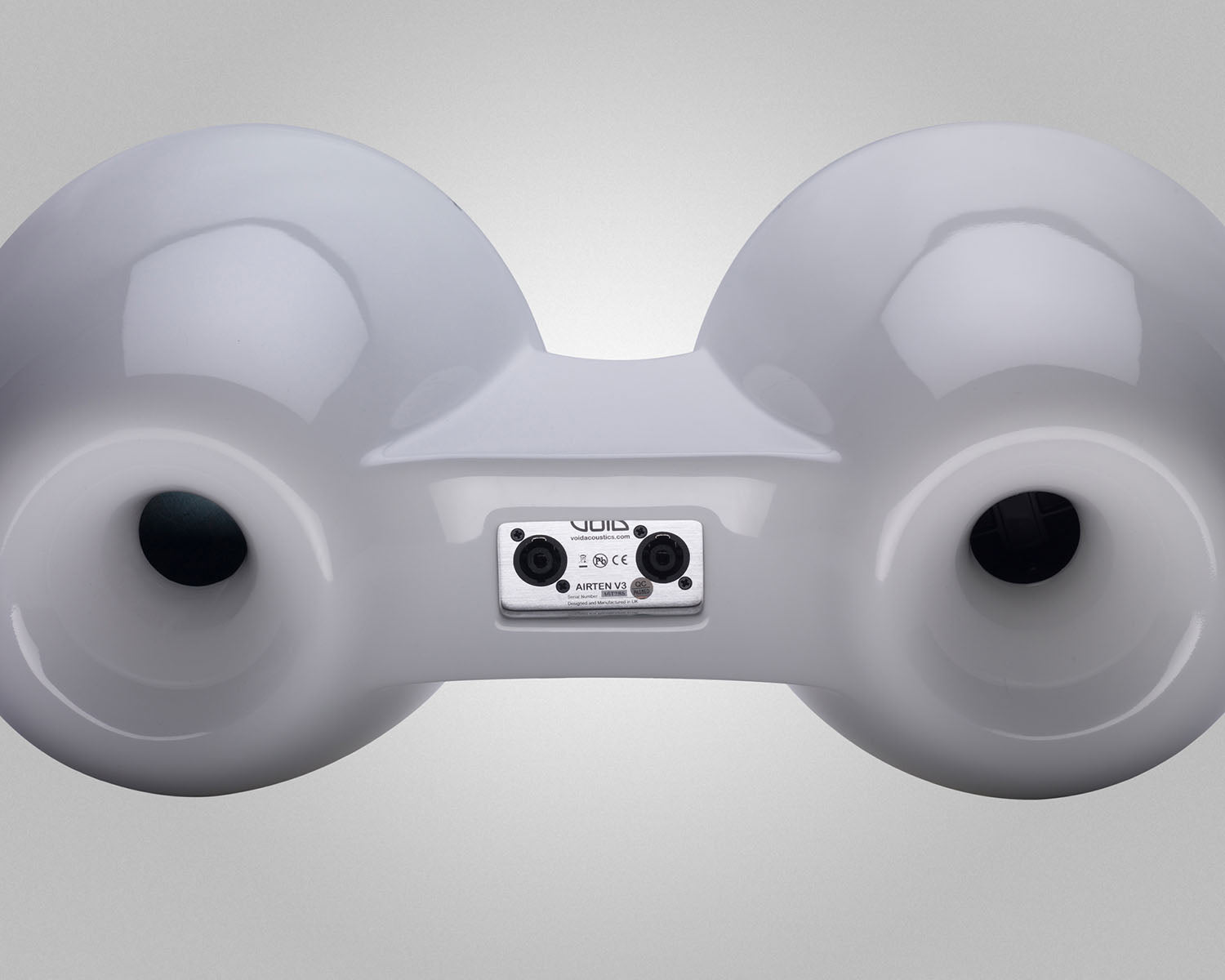 VOIAIRTVW - Void Acoustics Airten V3 2x10inch Sculpted Surface Mount Speaker 500W White Image 4