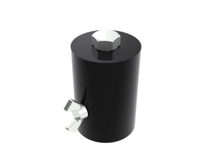VOIHDTOPB - Void Acoustics Heavy Duty Top Hat for Air or Tri Motion Loudspeakers Black Image 1
