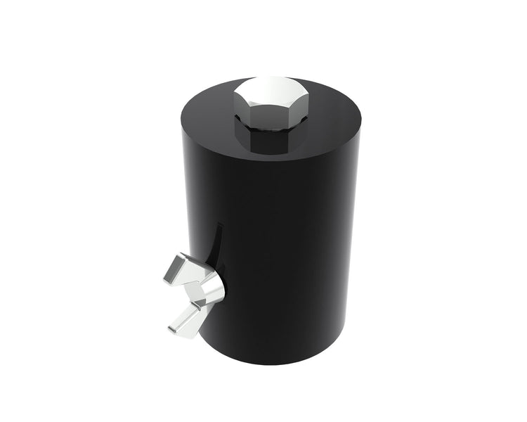 VOIHDTOPB - Void Acoustics Heavy Duty Top Hat for Air or Tri Motion Loudspeakers Black Image 1