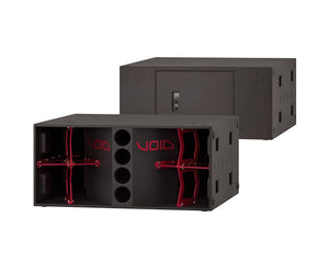 VOISXAIRBR - Void Acoustics Stasys Xair 2x18inch High Powered Subwoofer 3200W Black or Red Image 4