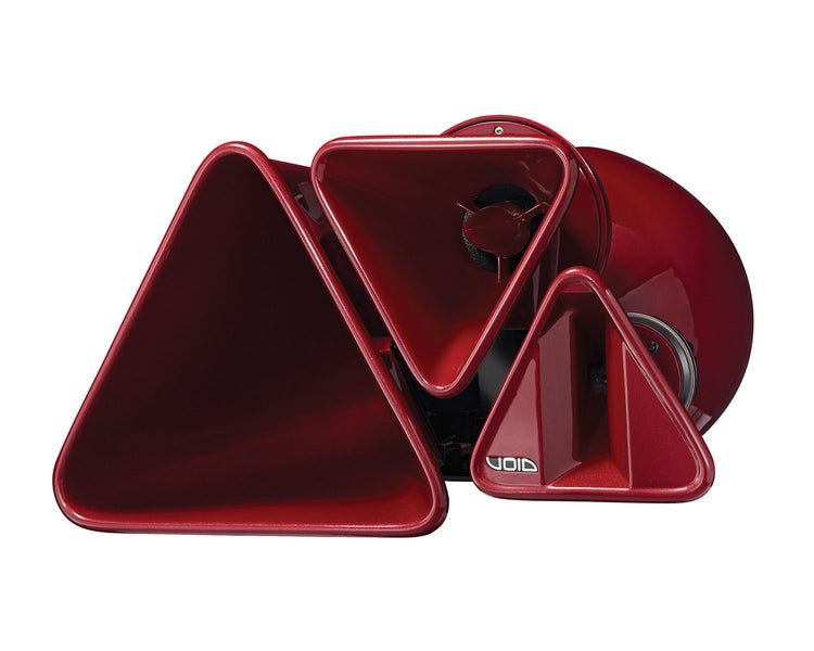 VOITMRR - Void Acoustics Tri Motion Right 15inch Triangular Speaker 8inchMF or 1.5inchHF 500W Red Image 1