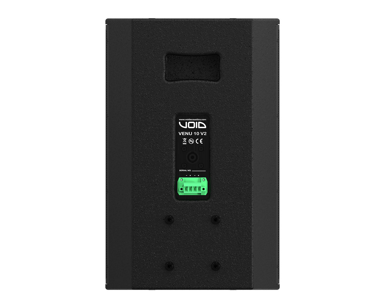 VOIV10V2B - Void Acoustics Venu 10 V2 10inch Surface Speaker Rotatable 90 60degreex60degree HF Black Image 3