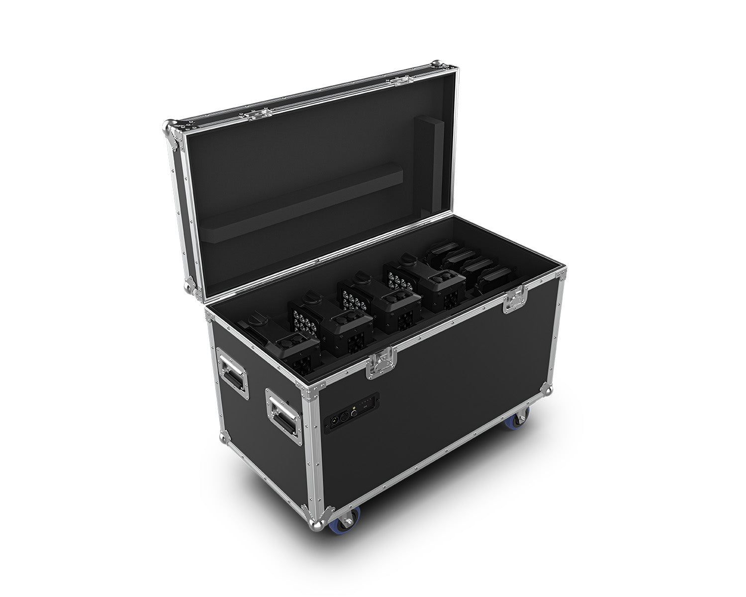WELL PANEL X X4 LED Panels 4x in Charging Flightcase IP65