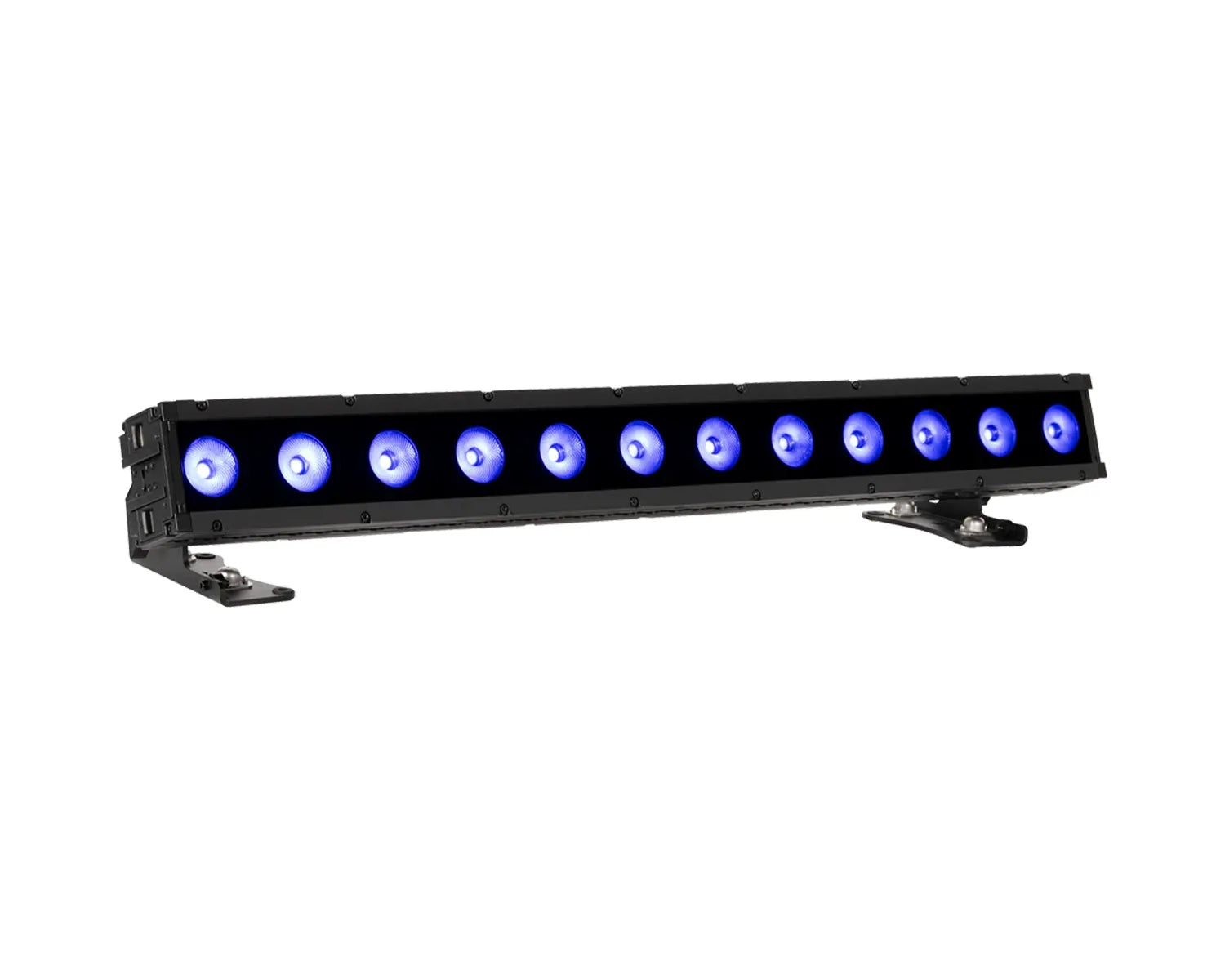 Six+ Bar L Linear LED Batten 12x 20W RGBLA+UV LED IP65 1m