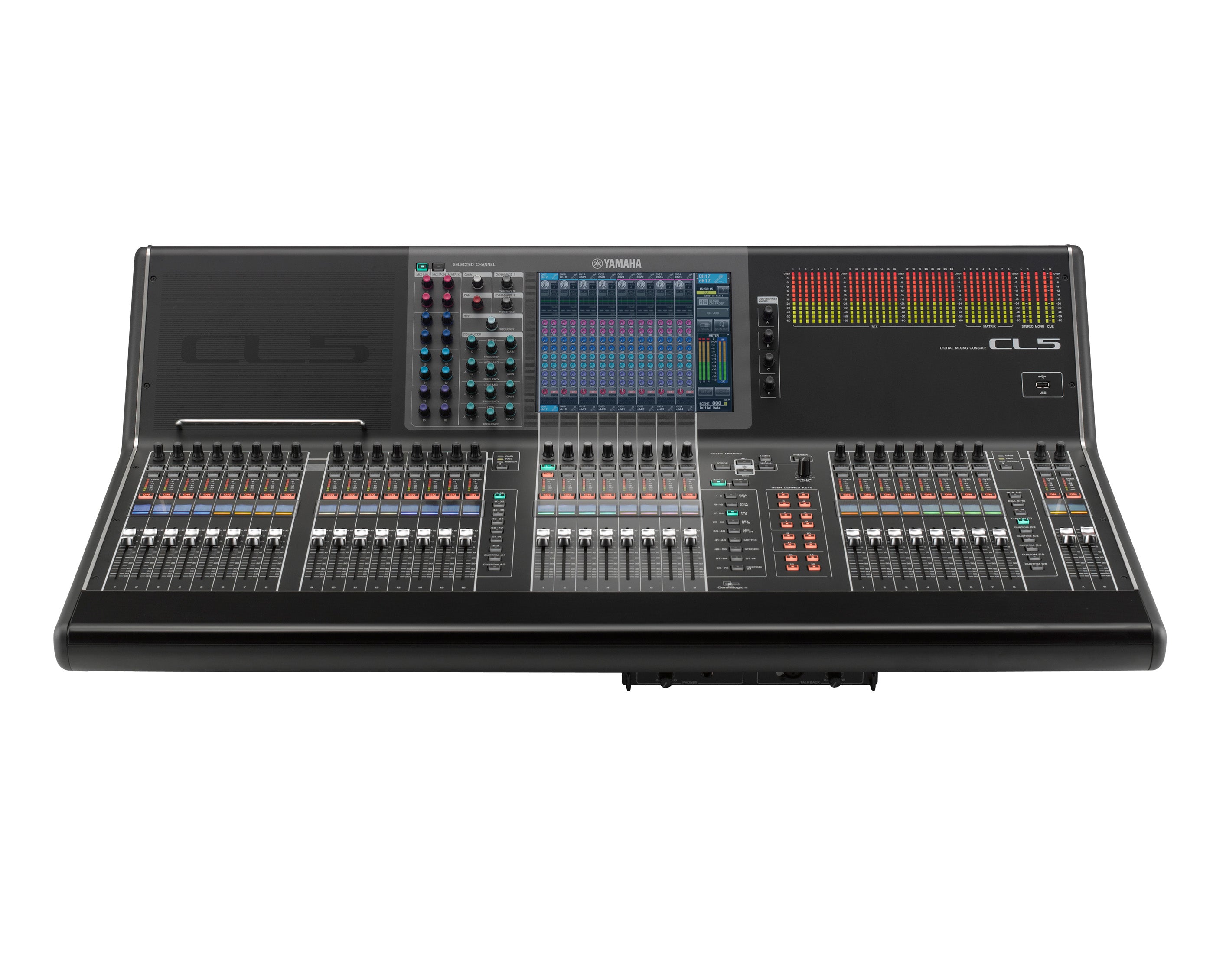 YAMCL5 - Yamaha CL5 Digital Mixing Console with Dante 72 Mono and 8 Stereo i or p Image 2