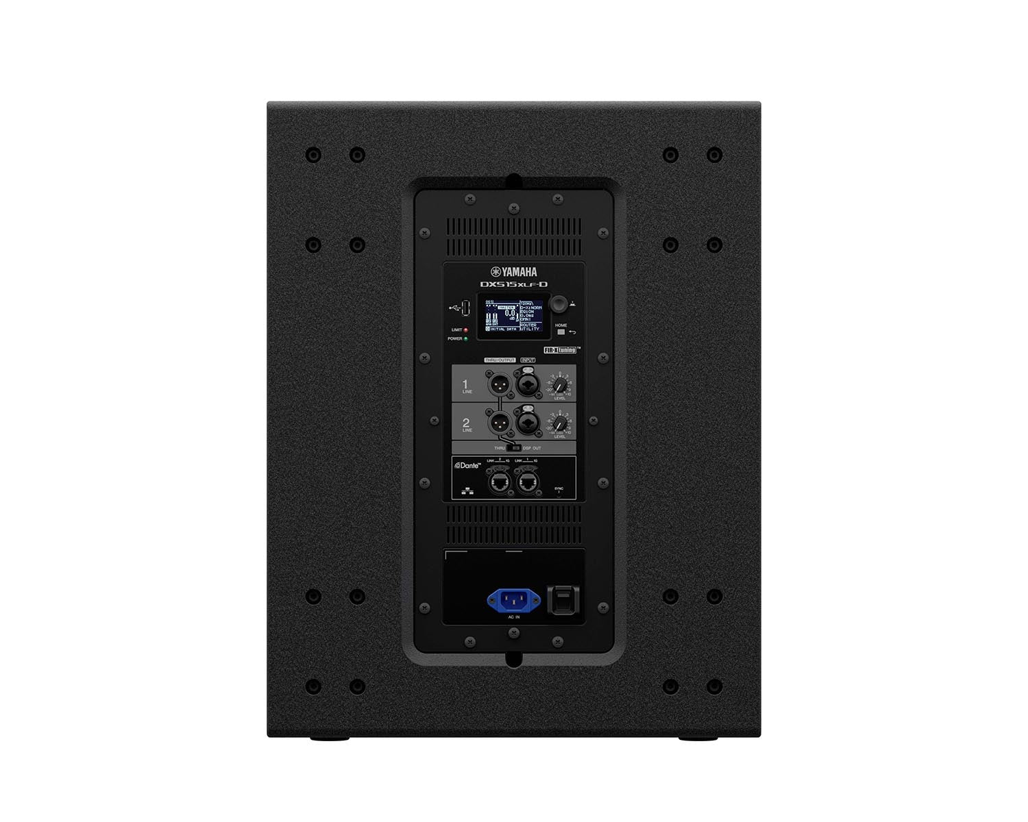 YAMDXS15XLFD - Yamaha DXS15XLFD Powered 15inch Subwoofer with 4inch Voice Coil and DANTE Black Image 5