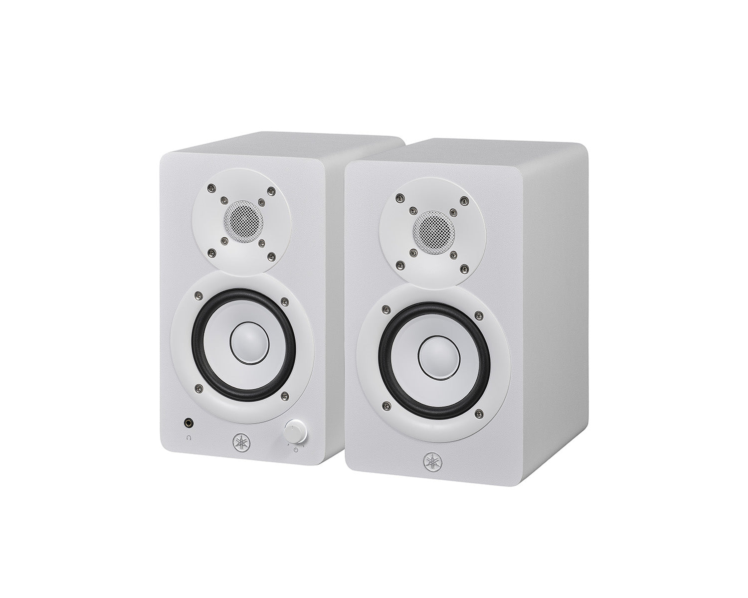 YAMHS3W - Yamaha HS3 3.5inch 2 Way Compact Studio Monitor Speakers Class D Amp White Image 2
