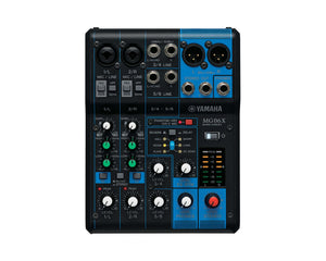 YAMMG06X - Yamaha MG06X 6 Ch Mixing Console 2 Mic or 6 Line and SPX with Knobs Image 1