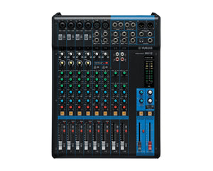 YAMMG12 - Yamaha MG12 12 Channel Mixing Console 6 Mic or 12 Line with Faders Image 1