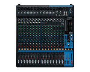 YAMMG20XU - Yamaha MG20XU 20 Ch Mixing Console 16 Mic or 20 Line and SPX with Faders Image 1