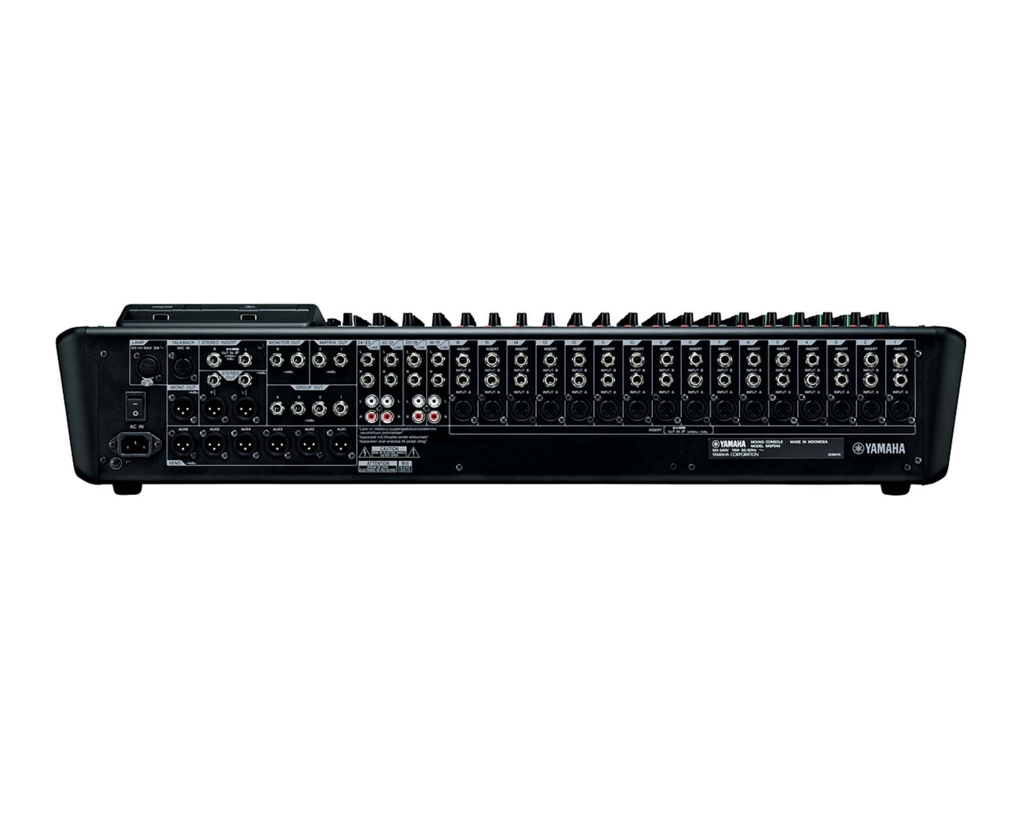 YAMMGP24X - Yamaha MGP24X 24Ch Premium Mixer and REV X and SPX Free Standing Only Image 3