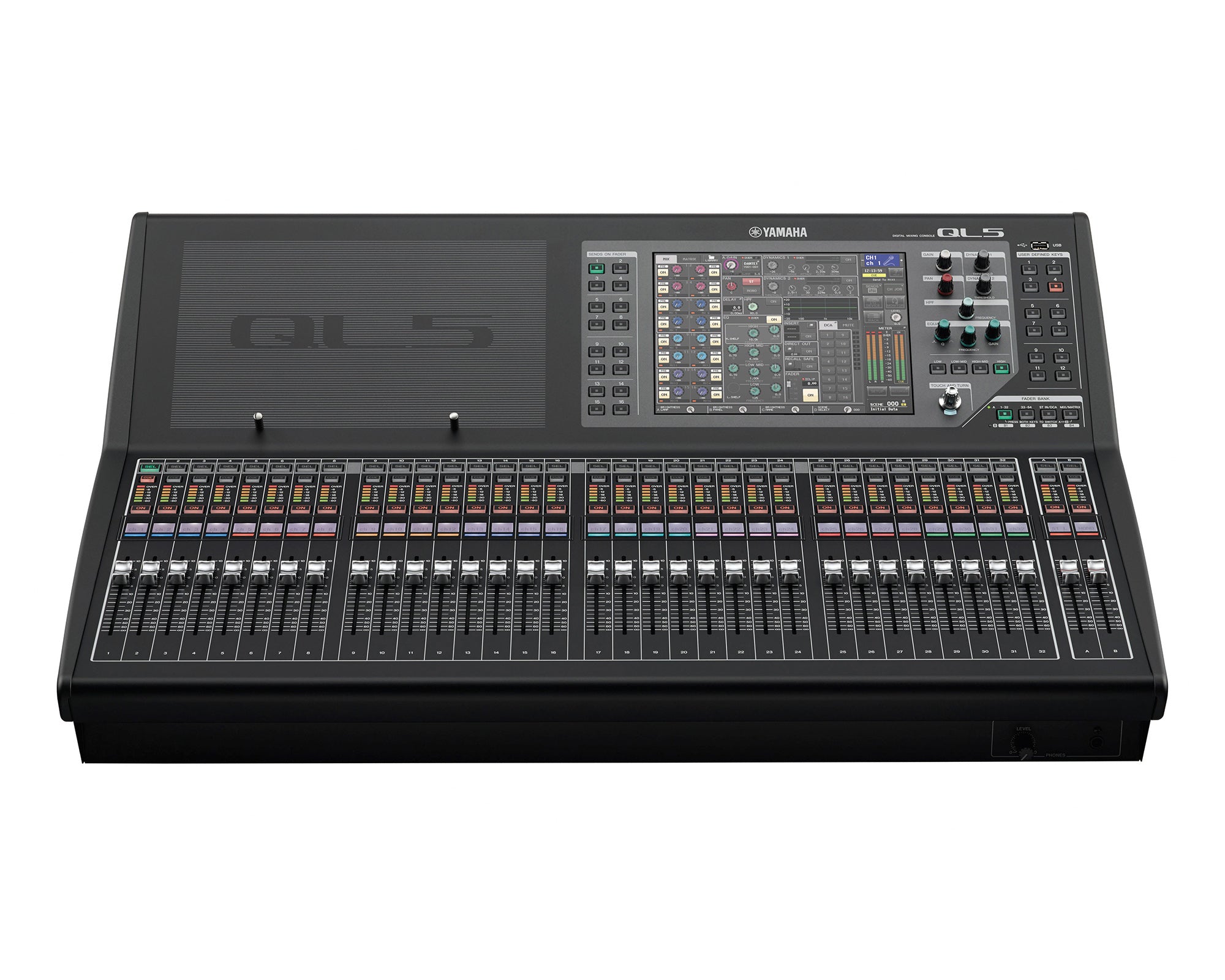 YAMQL5 - Yamaha QL5 Digital Mixing Console with Dante 64 Mono and 8 Stereo i or p Image 2