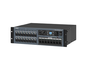 YAMRIO1608D3 - Yamaha Rio1608 D3 Dante Network Rack 16in or 8out with Dual PSU and OLED Image 4