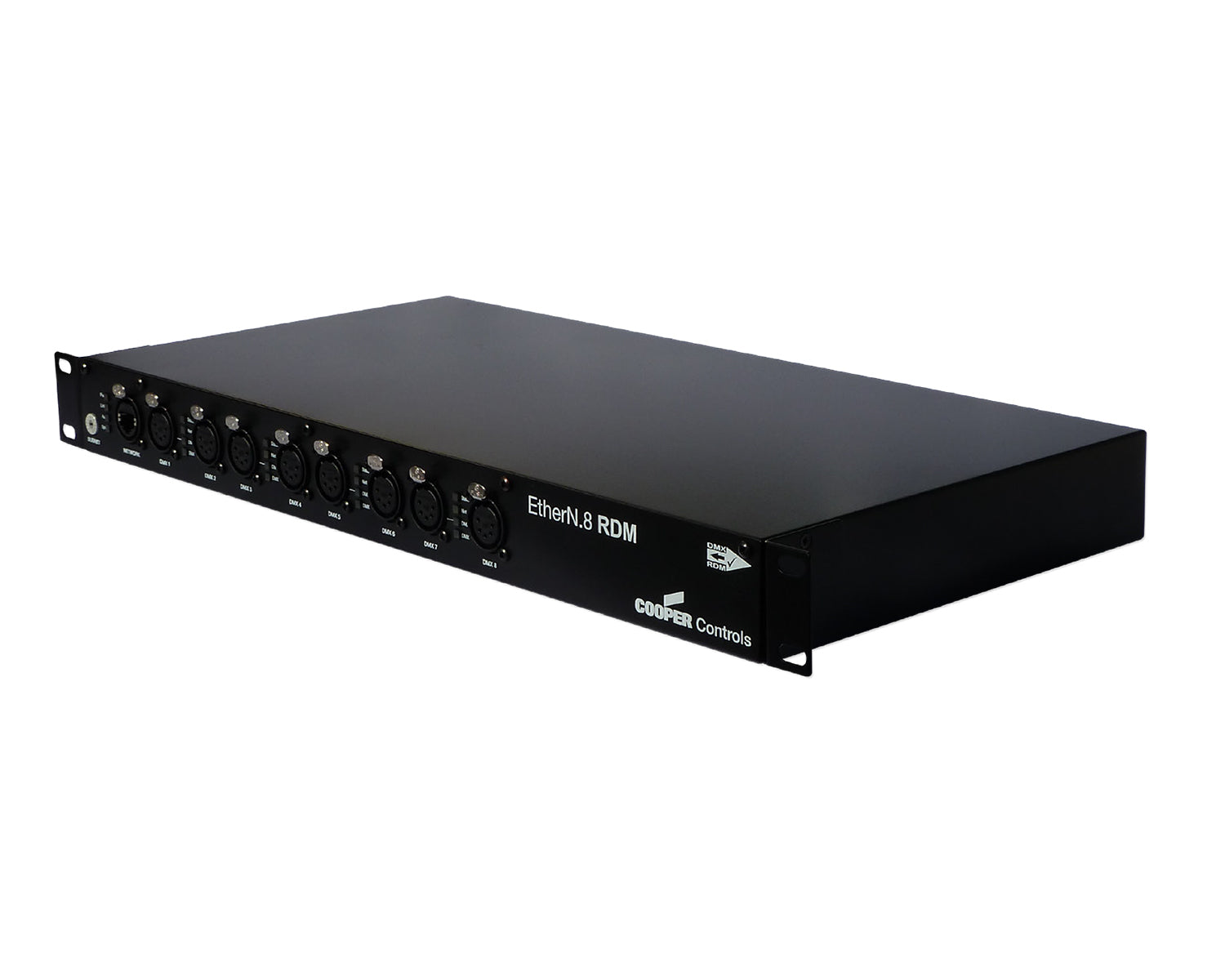 ZERE8RDM - Zero 88 EtherN.8 RDM 8 Universe DMX or RDM Ethernet Interface 1U Image 1