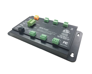 ZERRDM6WALL - Zero 88 RDM 6WALL Wall Mount Signal Splitter Phoenix 1 In or 1 Thru or 6 Out Image 1