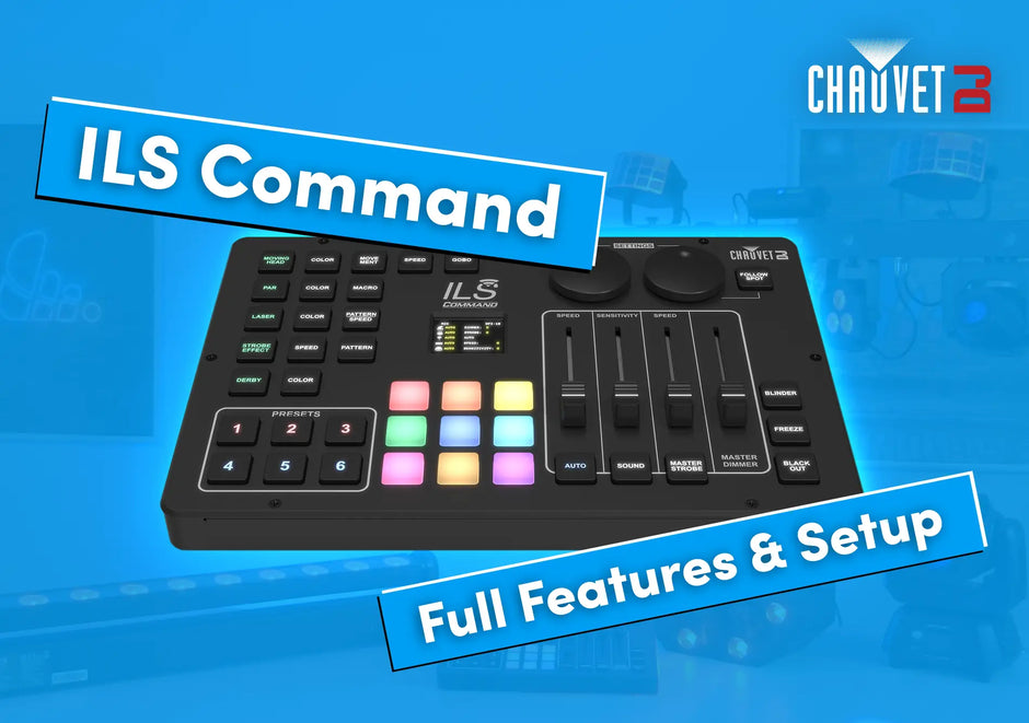 CHAUVET DJ ILS Command Full Features & Setup