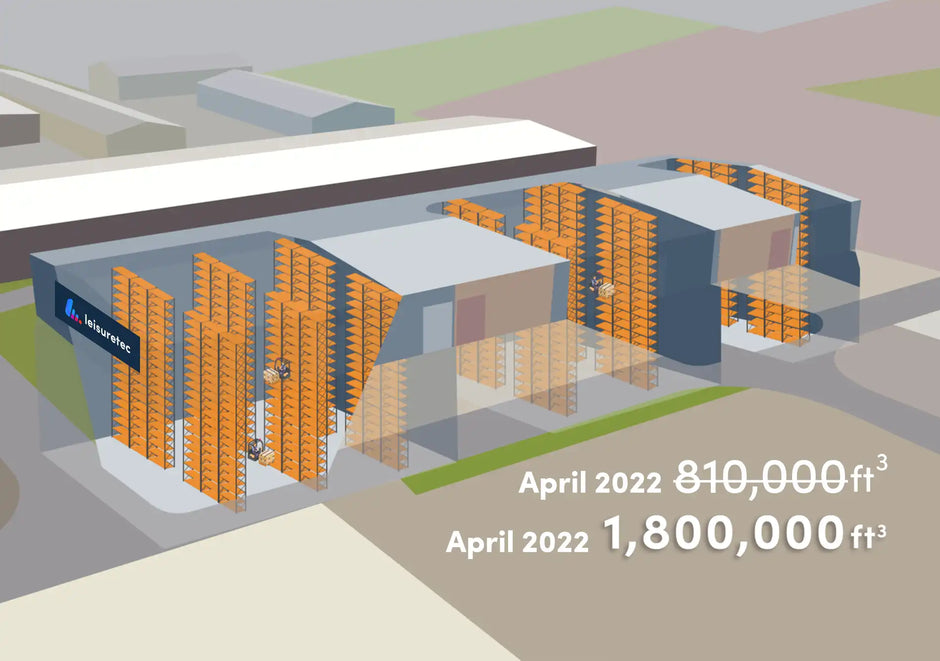 Leisuretec Announces Subterranean Warehouse Expansion