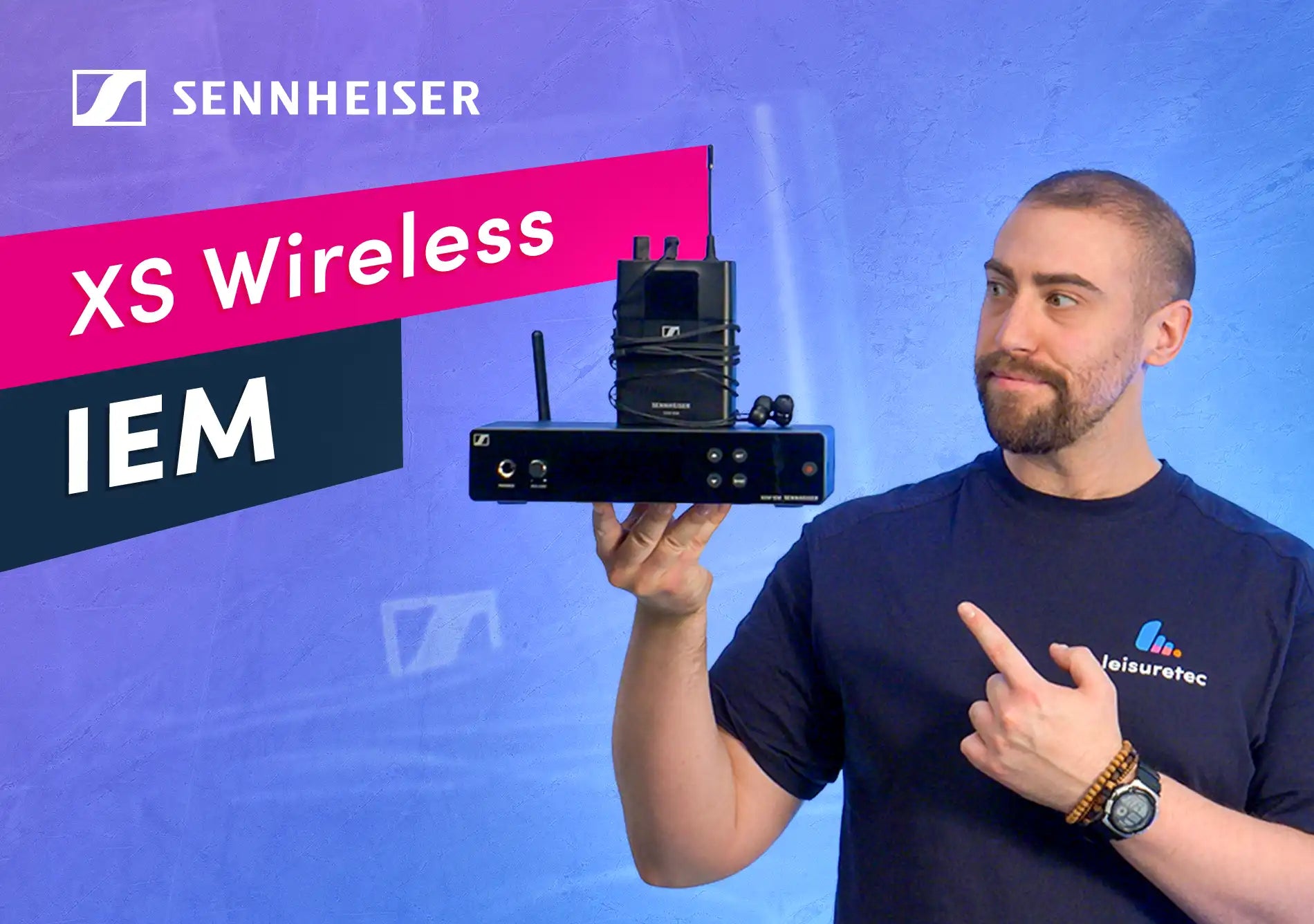 Accessible IEM for Everyone: Sennheiser XSW IEM