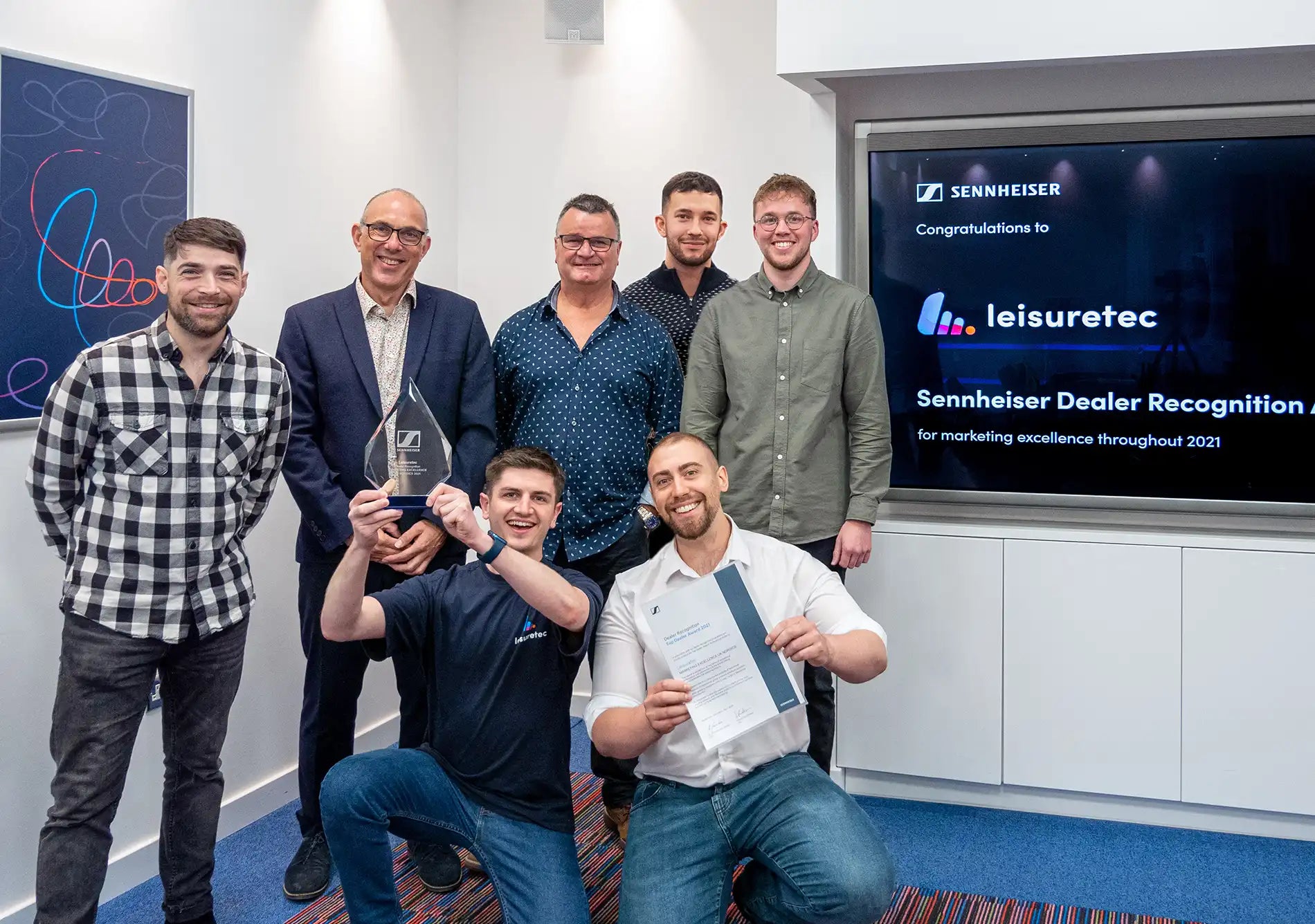 Leisuretec Win Sennheiser Top Dealer Award for 2021