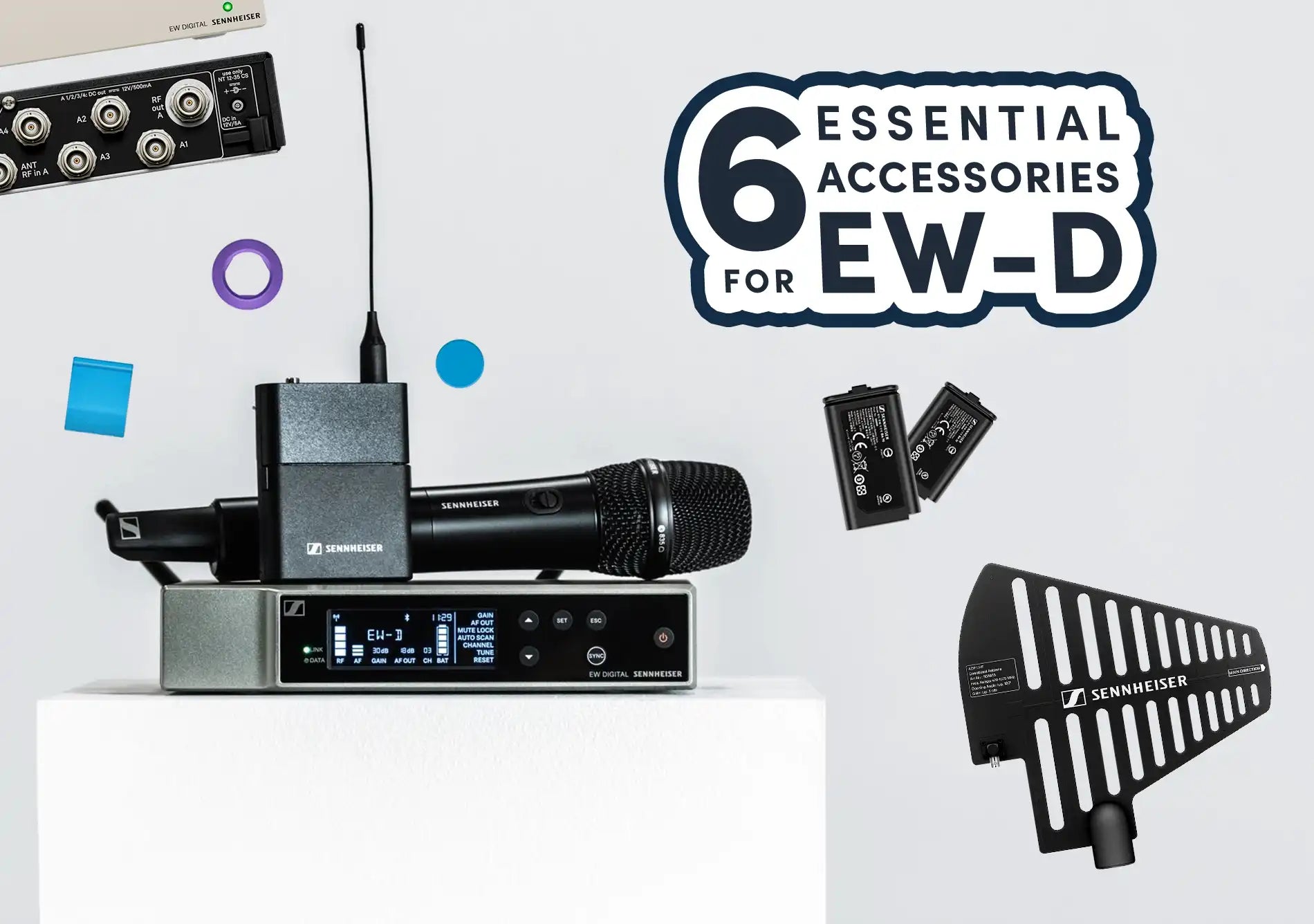 6 Essential Accessories You Need for Sennheiser EW-D