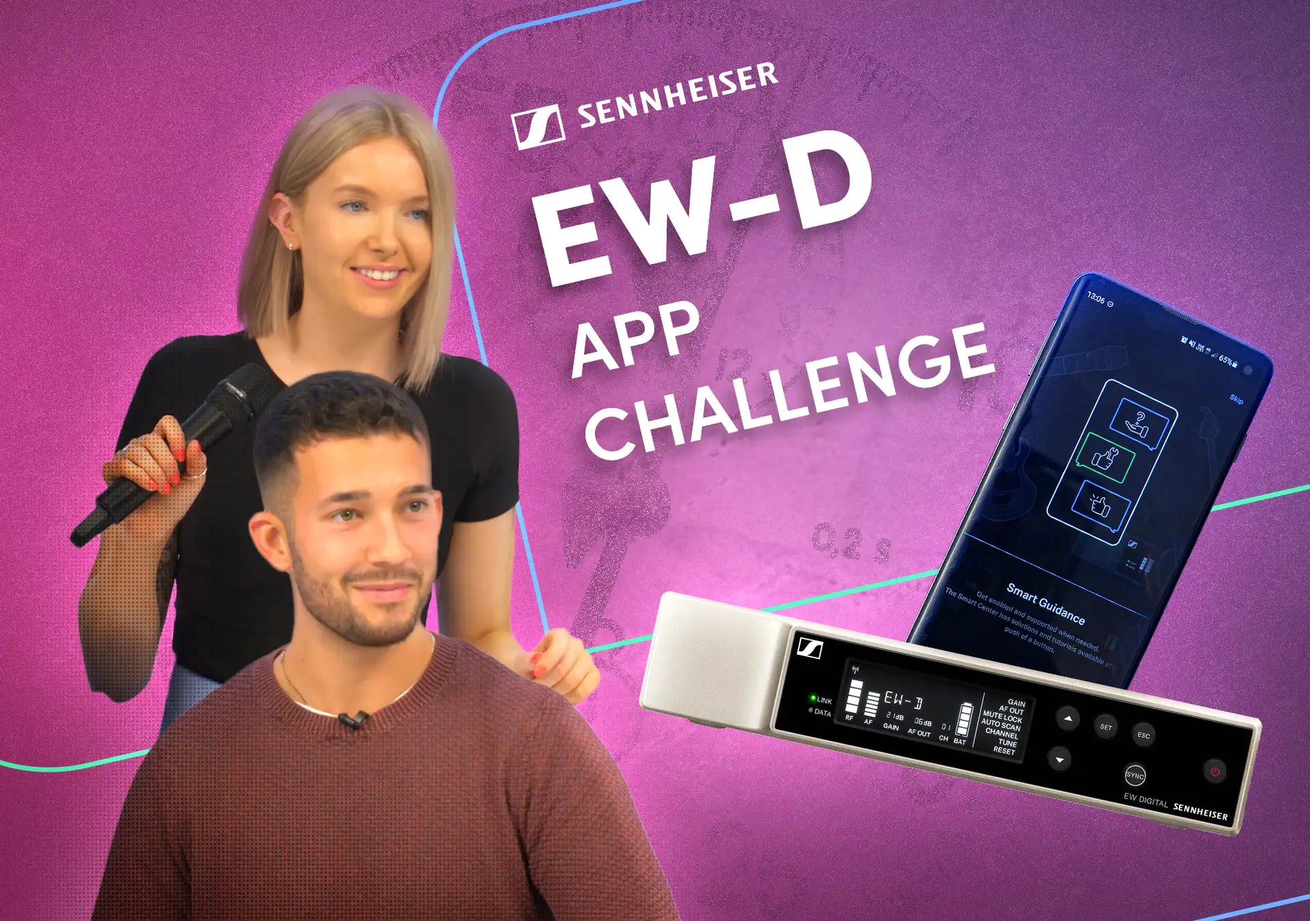 Team Leisuretec Sennheiser EW-D App Challenge