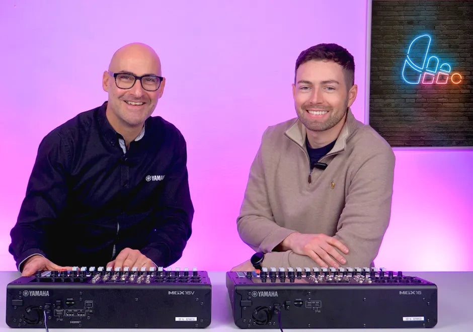 Yamaha MGX Series Mixers - BRAND NEW!