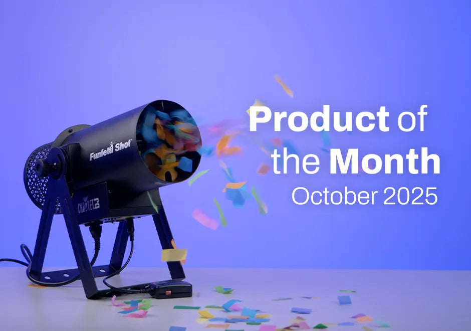 Product of the Month: CHAUVET DJ Funfetti Shot