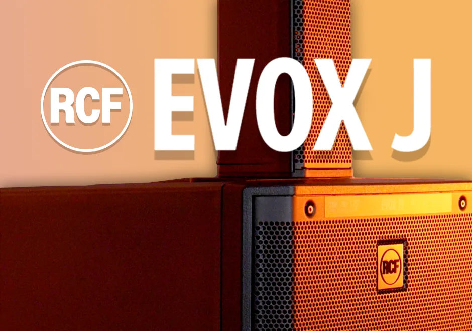 RCF Launch Brand New EVOX J9 & J11 Speakers!