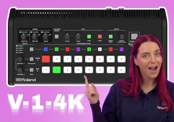 Roland's V-1-4K Video Mixer has Launched!