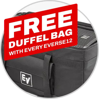 Get a FREE DUFFEL BAG worth £118 with every EVERSE12! Only available whilst stocks last. Add both items to your web basket or mention it to our team when ordering on the phone or by email.