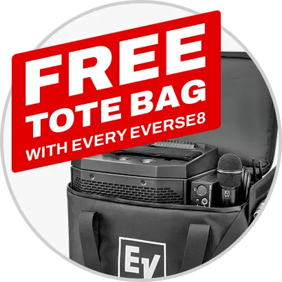 Get a FREE TOTE BAG worth £88 with every EVERSE8! Only available whilst stocks last. Add both items to your web basket or mention it to our team when ordering on the phone or by email.