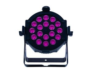 ADJ1226100333 - ADJ 18P HEX PAR Can with 18x12W RGBAW and UV LEDs Image 1