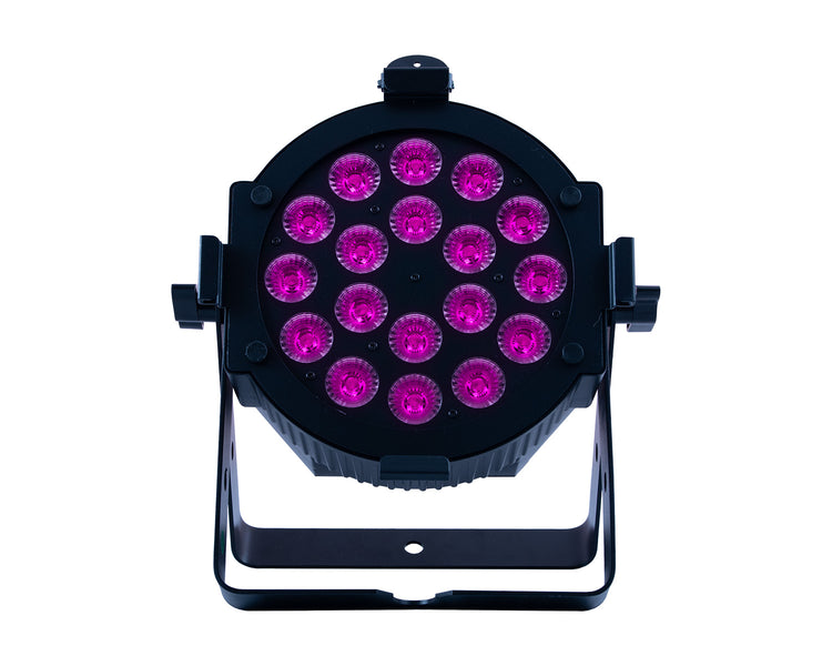 ADJ1226100333 - ADJ 18P HEX PAR Can with 18x12W RGBAW and UV LEDs Image 1