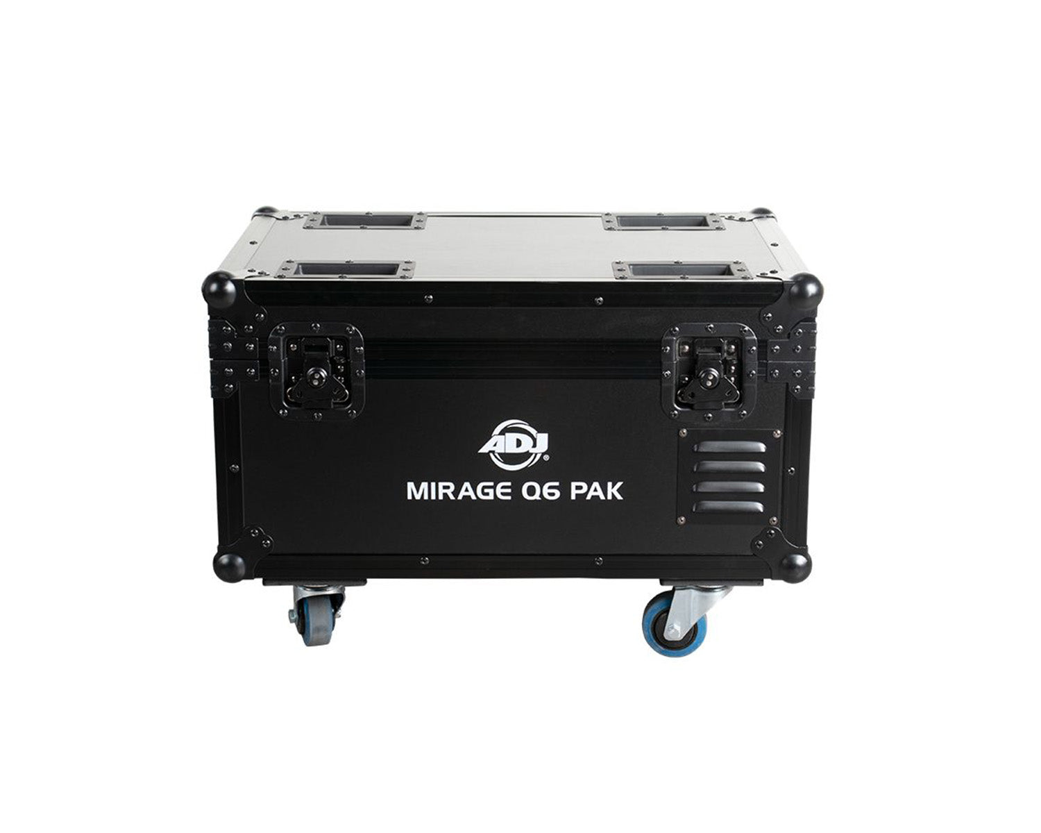 ADJ1226100422 - ADJ Mirage Q6 Pak LED Uplighter 6 in Charging Flightcase IP65 Black Image 7