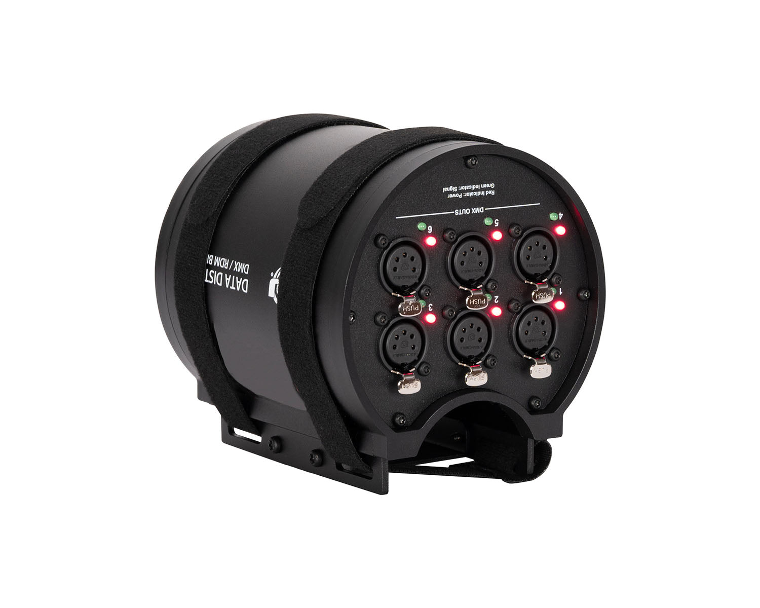 ADJ1321000084 - ADJ Data Distro 6 6 Way DMX or RDM Portable Splitter Image 1