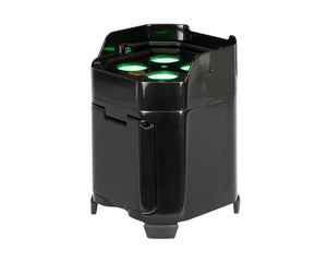 ADJELEH6PAK - ADJ Element H6 Pak LED Uplighter 6 in Charging Flightcase IP54 Black Image 4